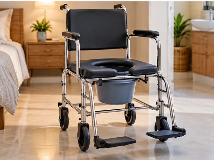 Commode Wheelchair